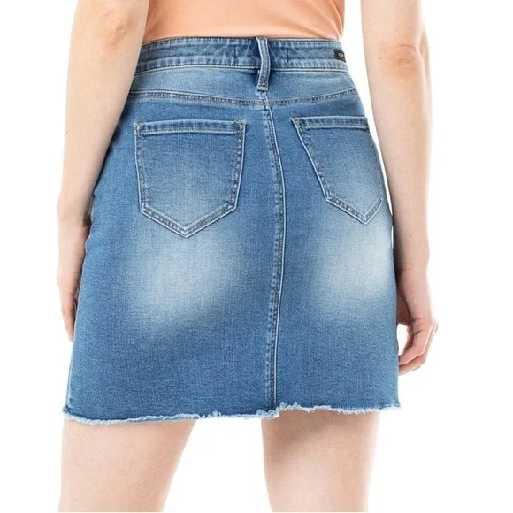 LIVERPOOL‎ Los Angeles Stretch Denim Mini Skirt in Nashville Size 27 / 4 - Picture 5 of 7